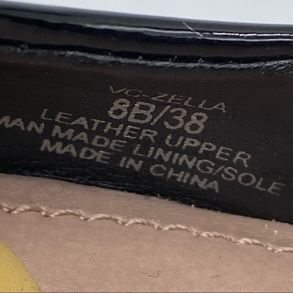 Vince Camuto- Black Patent Leather Classic Heel 8 - Picture 7 of 7